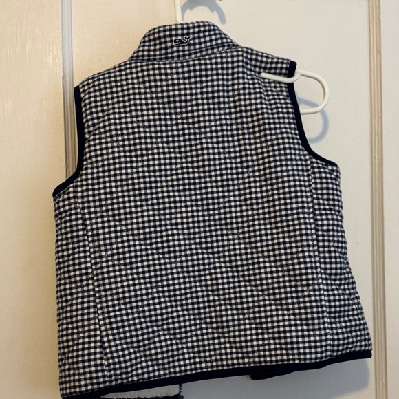 VV Blue and White Reversible Vest - Picture 5 of 5
